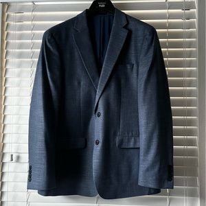 Navy blue sports coat